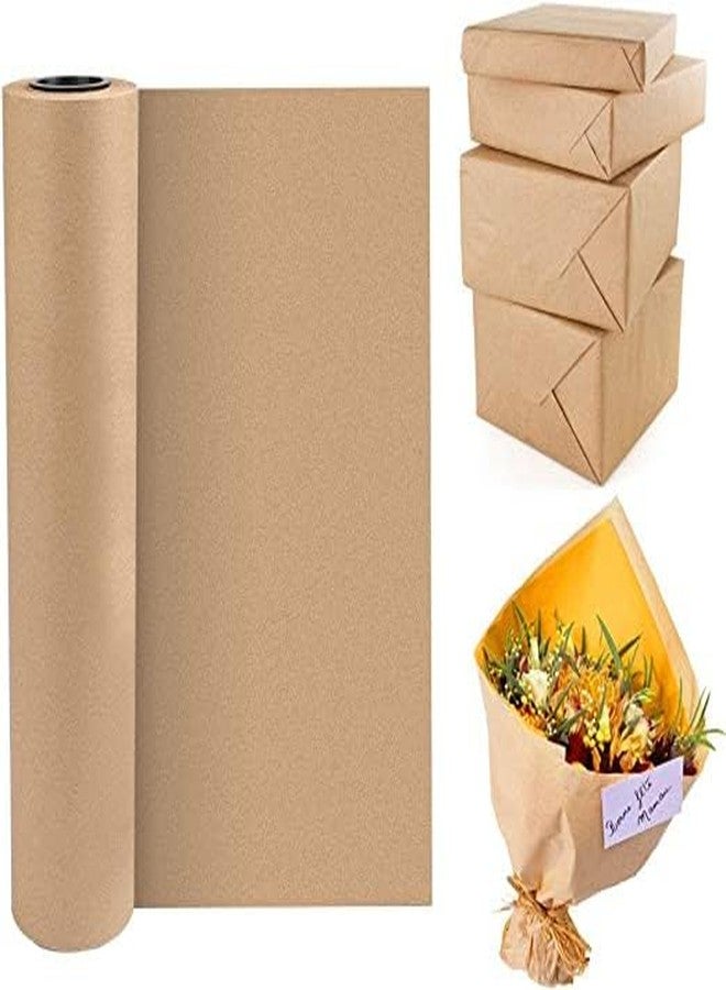 MALANI STORES Paper Roll Ideal for Packing, Moving, Gift Wrapping, Postal, Shipping, Parcel, Wall Art, Crafts, Bulletin Boards, Floor Covering, Table Runner Brown 18inch X 5 Meter - Image 5